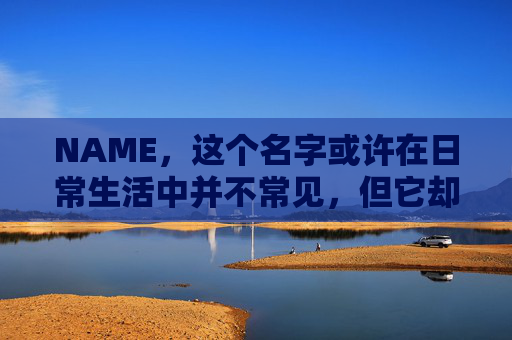 NAME，这个名字或许在日常生活中并不常见，但它却在某些领域里扮演着重要的角色。今天，让我们一起来探索这个名字背后的故事和意义