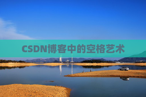 CSDN博客中的空格艺术